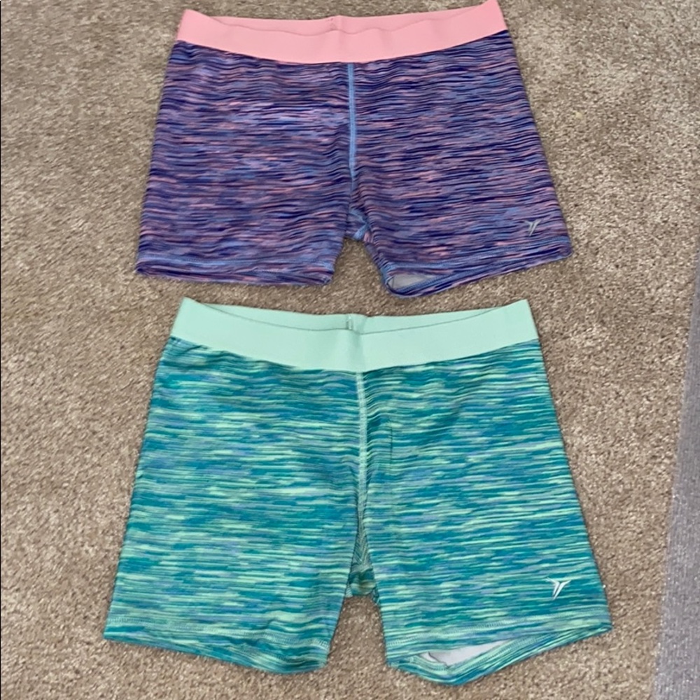 girls spandex shorts
